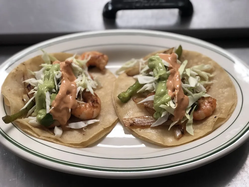 Shrimp Tostada